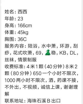 海珠小御姐西西